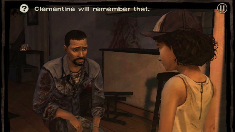 Clementine will remember that